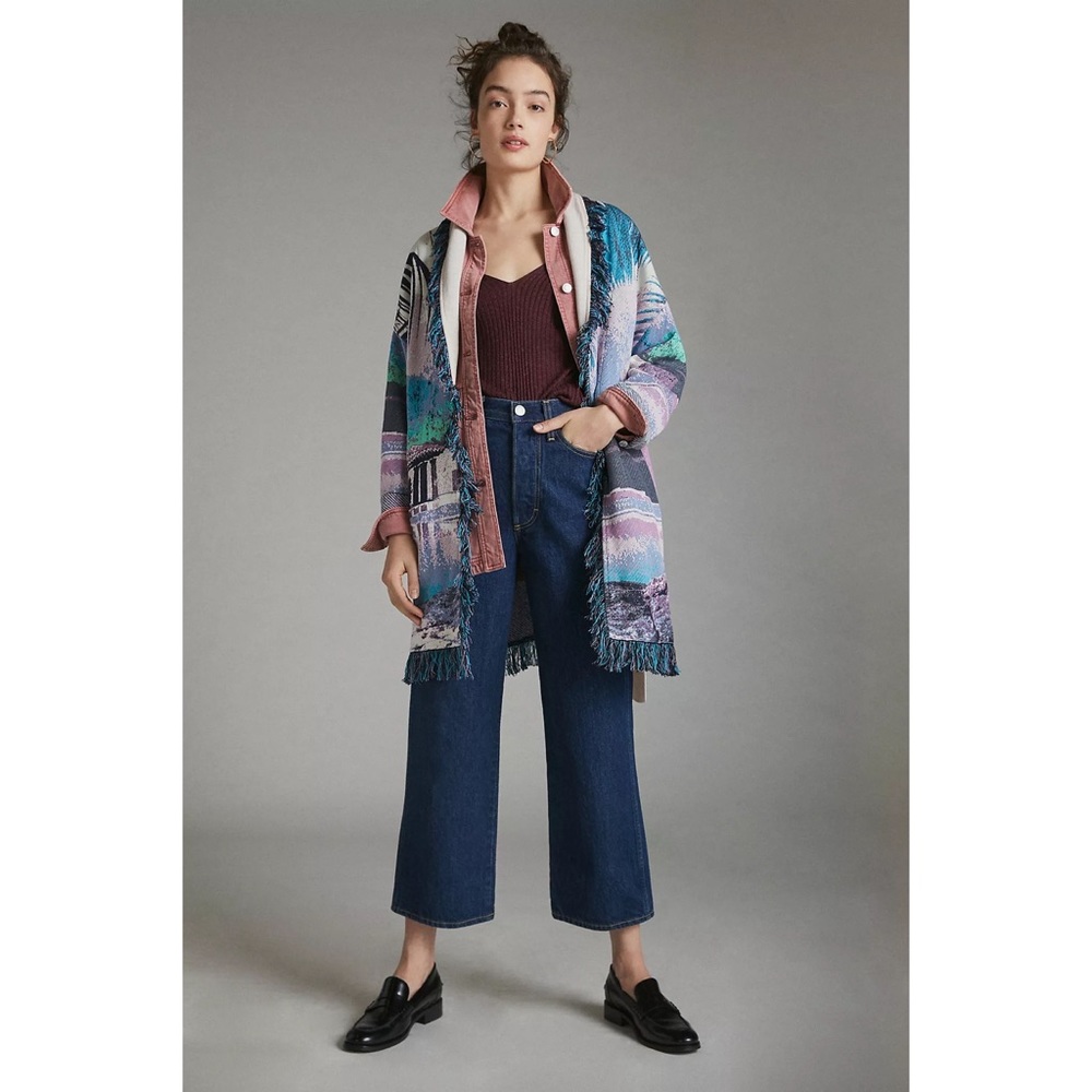 Anthropologie Moira Fringed CardiganAldomartins